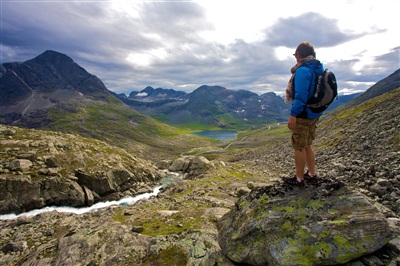 Widok z Bispen, Trollstigen, Norwegia